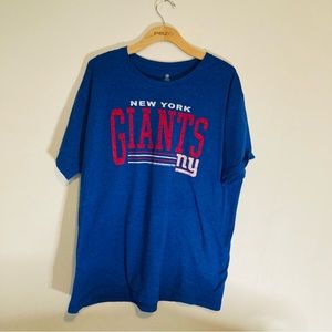 NFL XXL New York Giants blue shirt top